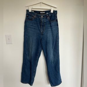 Levi’s ribcage straight jeans